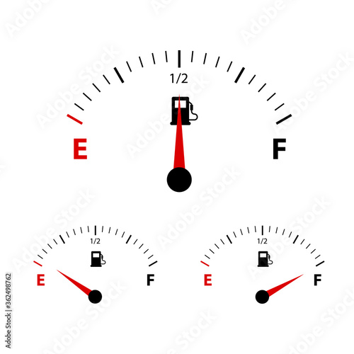 Fuel Gauge Meter Empty