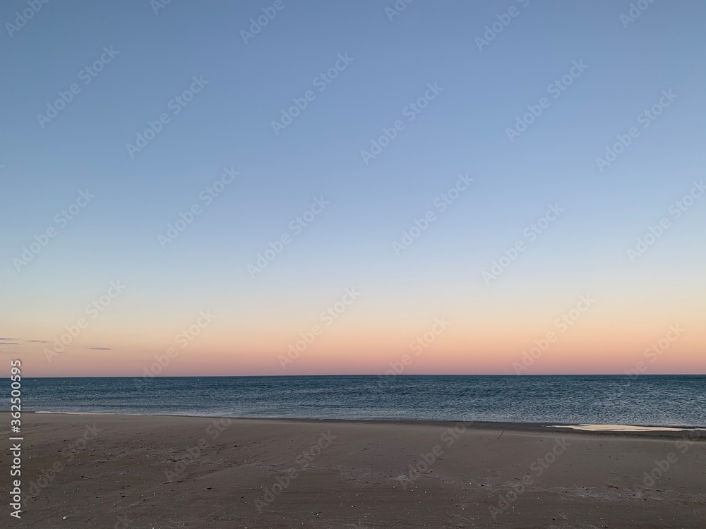 sunset on the beach sunset on the beach
