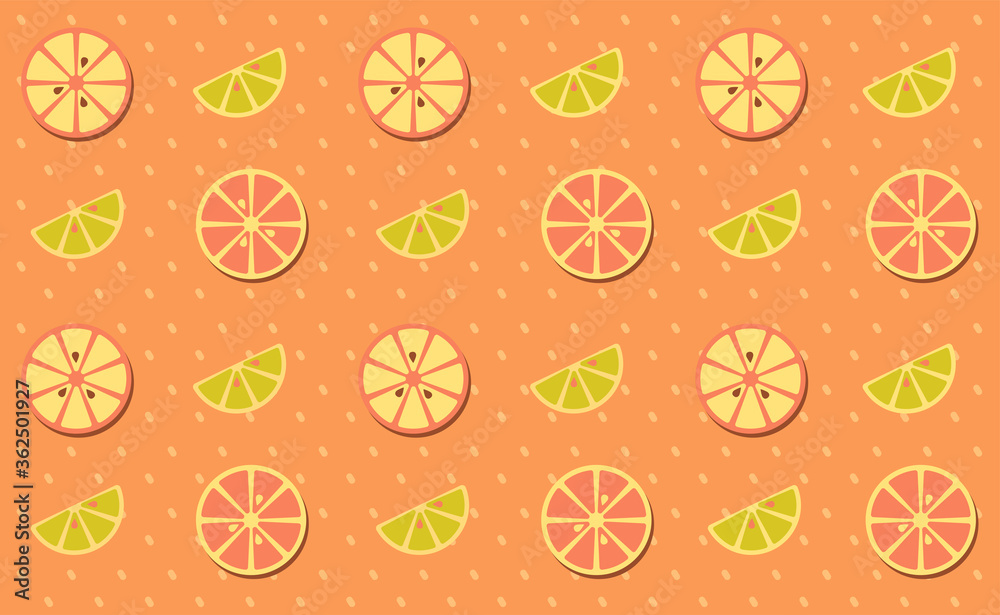 Fruit background - lime and orange background for decoration. Fruit background - lime and orange background for decoration.