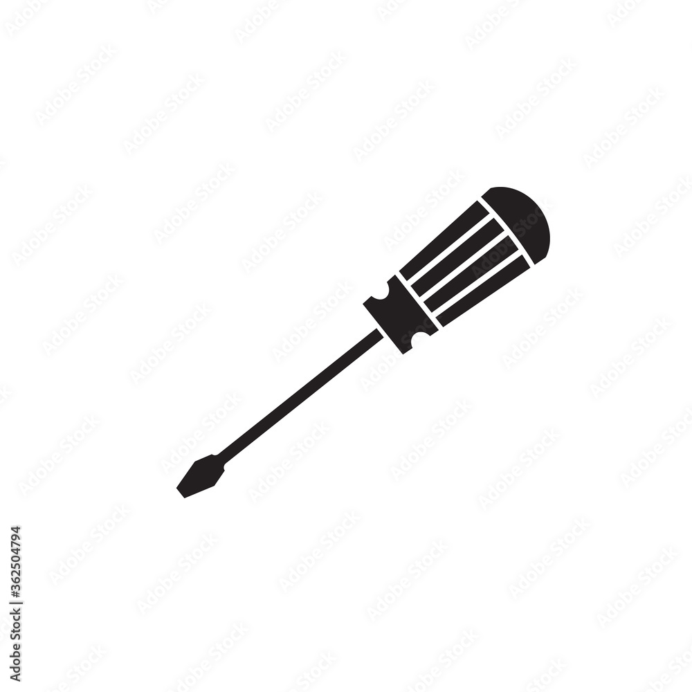 Screwdriver icon vector