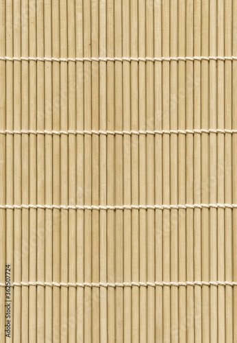 Asian bamboo mat texture background