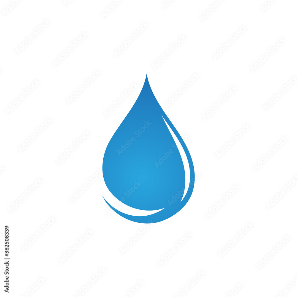 Water drop Logo Template vector illustration Water drop Logo Template vector illustration