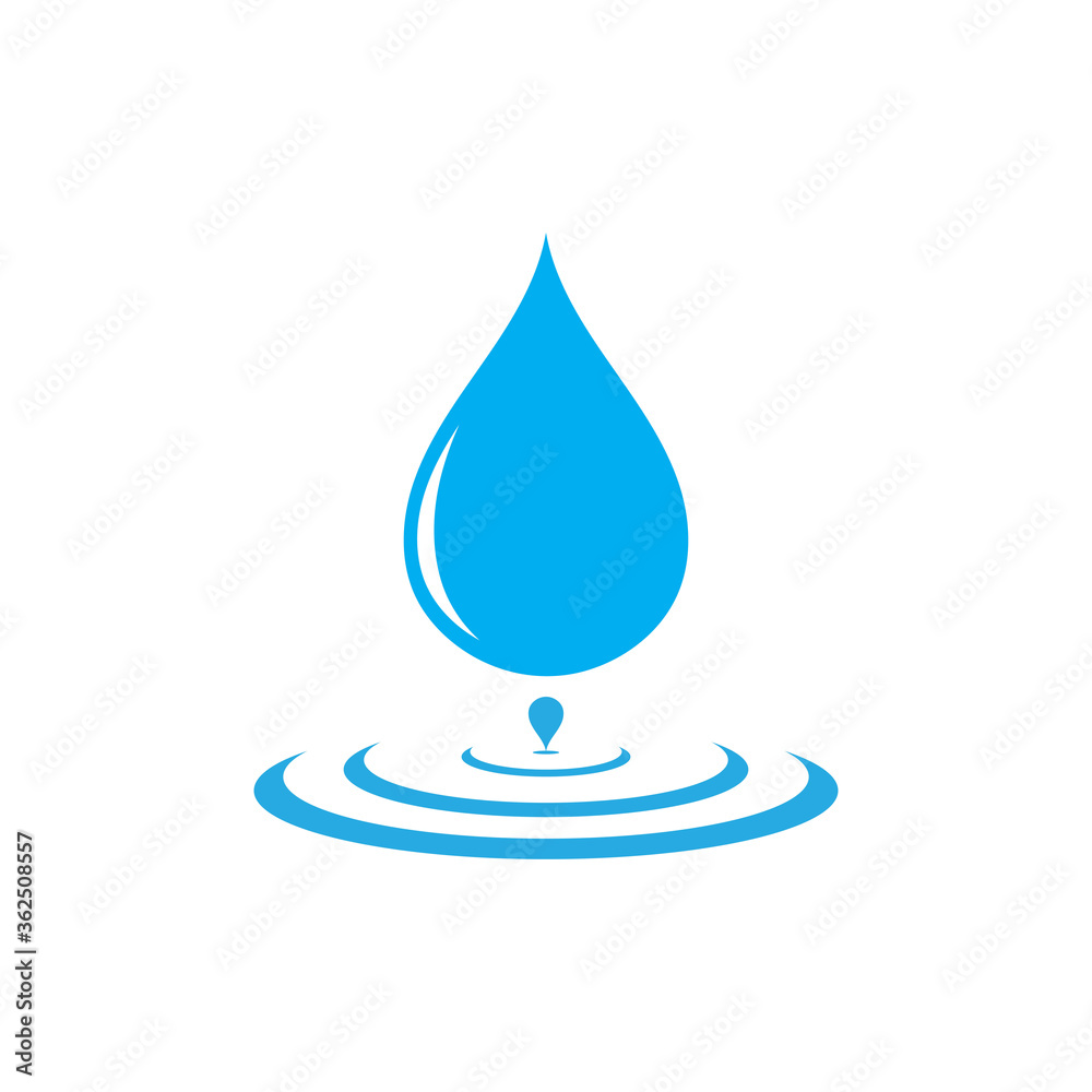 Water drop Logo Template vector illustration Water drop Logo Template vector illustration