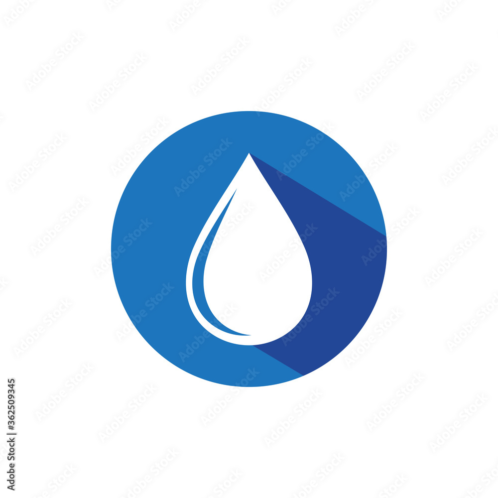 Water drop Logo Template vector illustration Water drop Logo Template vector illustration