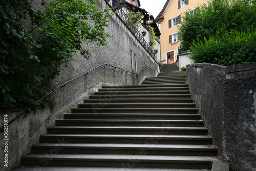 Fototapeta Naklejka Na Ścianę i Meble -  Stairs to the old Town