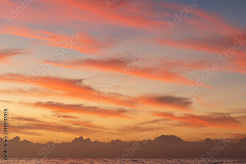 Wallpaper Mural sunset in the sky Torontodigital.ca