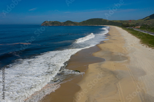 Paradisiacal beaches. Exotic and remote beach. Jacone beach  Rio de Janeiro state  Brazil. 