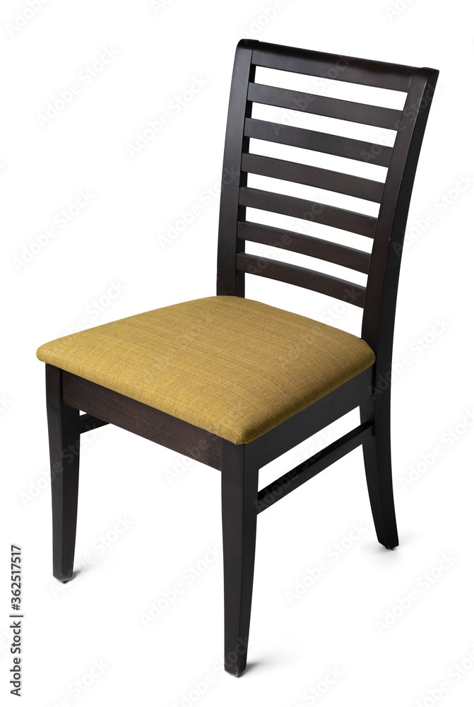 Comfortable chair isolated on white. Studio shot Comfortable chair isolated on white. Studio shot