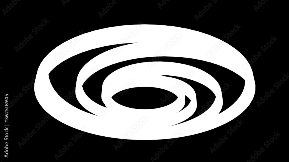 3d rendering of a white cogwheel mask isolated 3d rendering of a white cogwheel mask isolated
