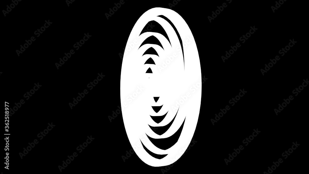 3d rendering of a white cogwheel mask isolated 3d rendering of a white cogwheel mask isolated