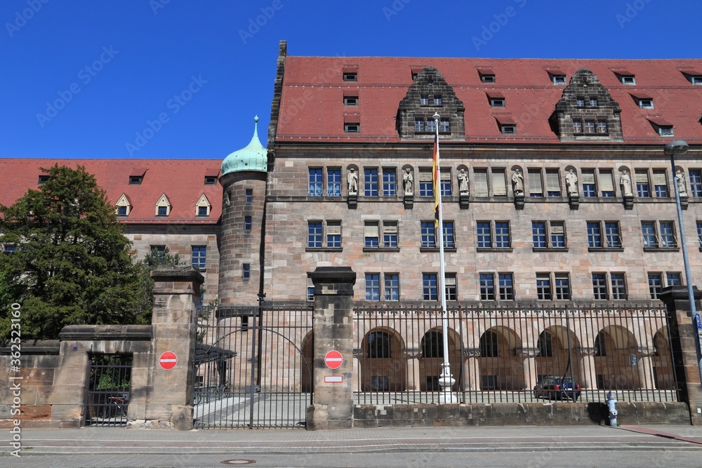 Palace of Justice in Nuremberg Palace of Justice in Nuremberg
