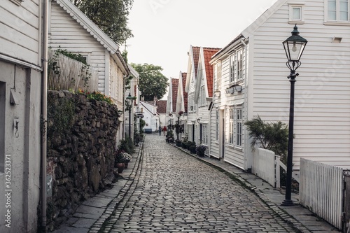 street in a scandinavian town