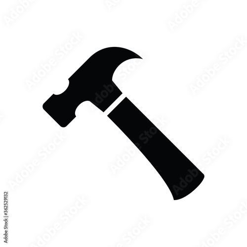 hammer icon vector symbol template