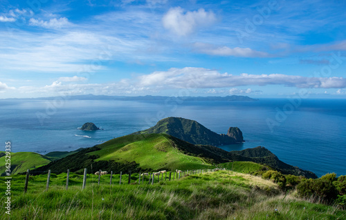 Ein atemberaubendes Bild einer wunderschönen Landschaft, welches in Coromandel  enstanden ist. photo