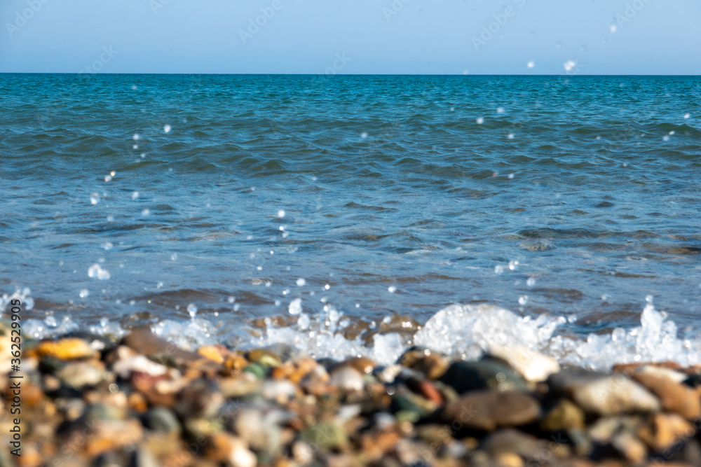Sea, beach and sand in summer Sea, beach and sand in summer