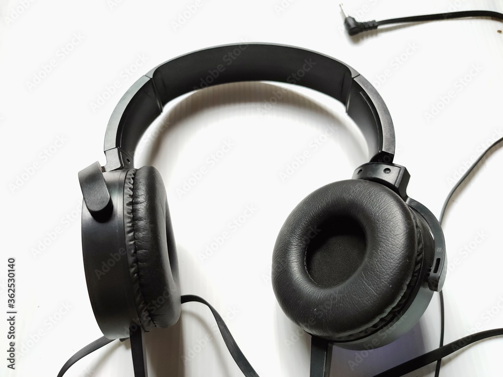 headphones isolated on white headphones isolated on white