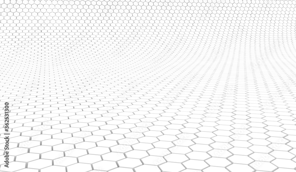 Duo tone hexagon 3D background texture. 3d rendering illustration. Futuristic abstract background. Duo tone hexagon 3D background texture. 3d rendering illustration. Futuristic abstract background.