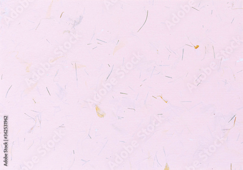 Handmade Paper With Dried Flower Petals