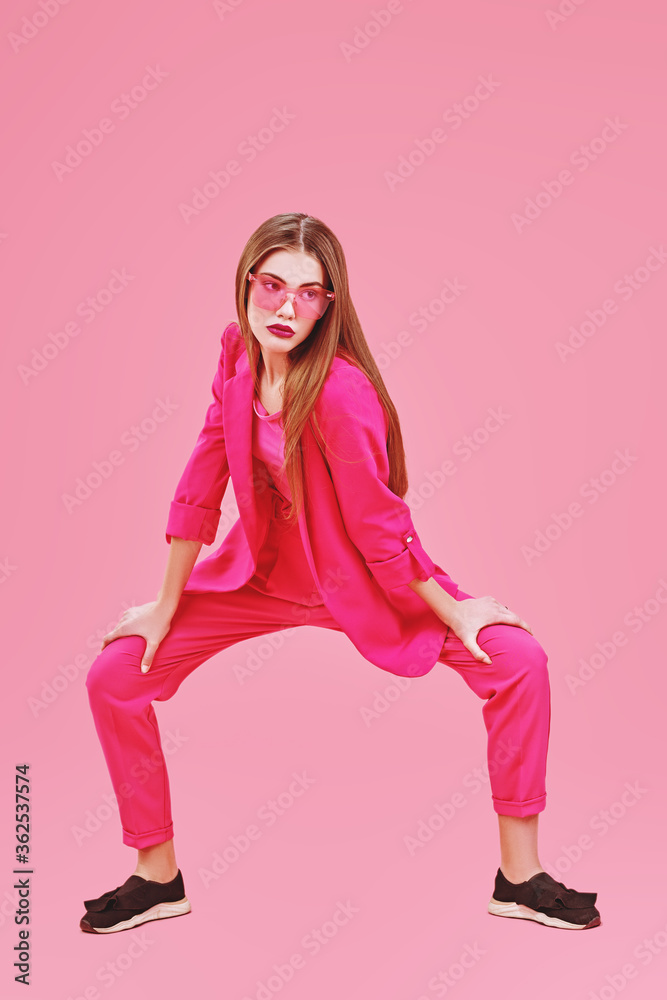 glamorous pink style