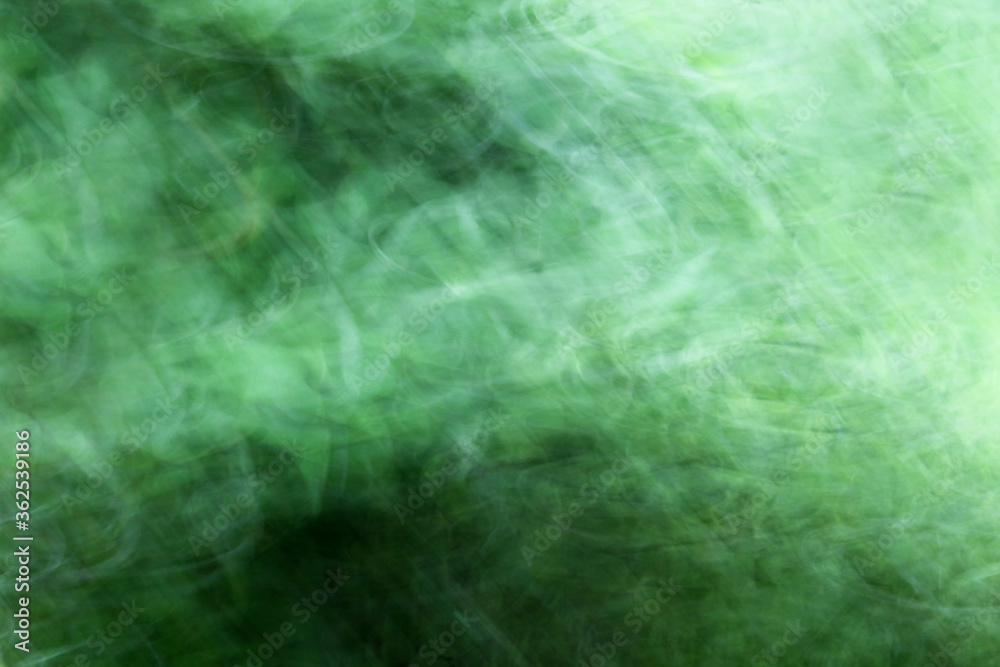  green camera shake and blur background