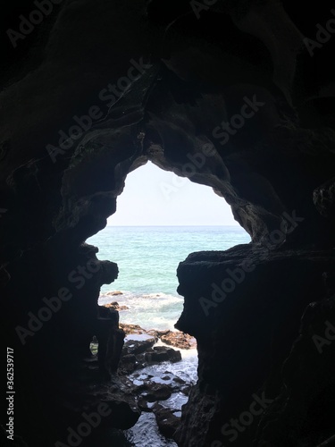 The Cave of Hercules is one of the most popular tourist attractions near Tangier, north of Morocco.