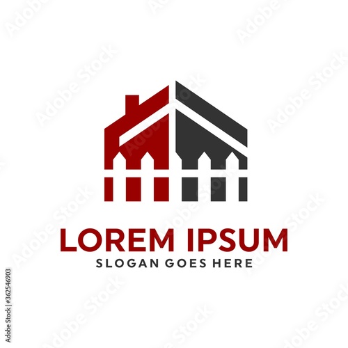 Fences Logo Stock Images Design template