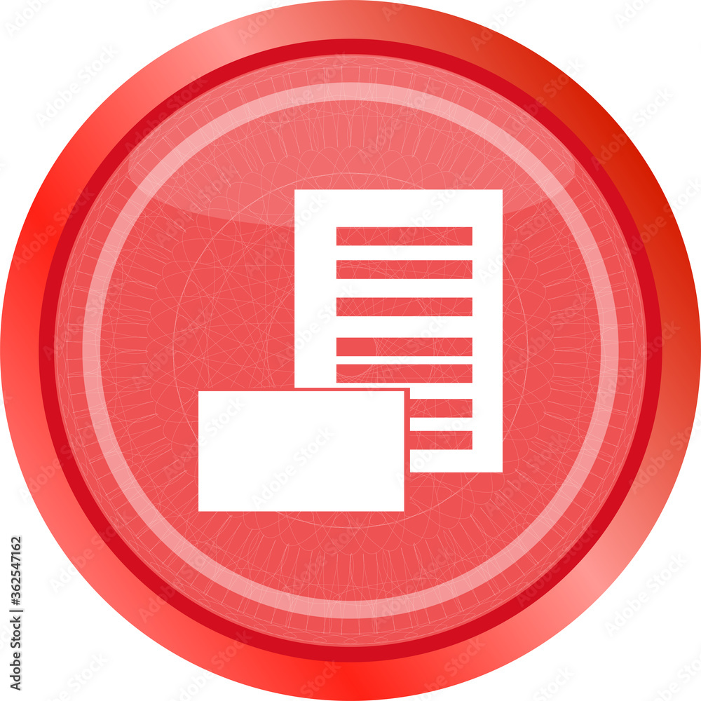 Newspaper icons set. web button isolated on white Newspaper icons set. web button isolated on white
