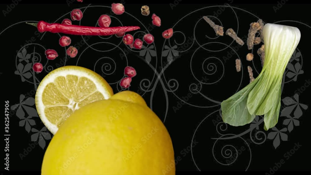 Verschiedene gesunde Obst und Gemüse.. Various healthy fruits and vegetables.
