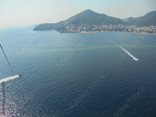 Budva, Montenegro. Birdseye view
