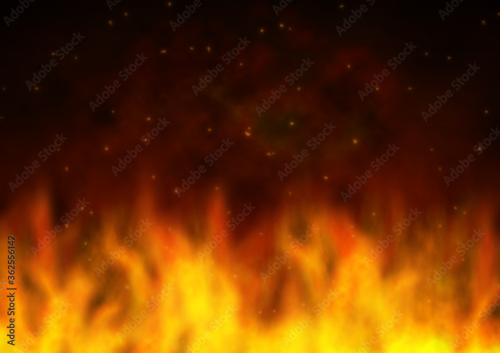 火の粉を爆ぜながら燃える真っ赤な炎の背景素材 Illustration Stock Adobe Stock 火の粉を爆ぜながら燃える真っ赤な炎の背景素材 Illustration Stock Adobe Stock