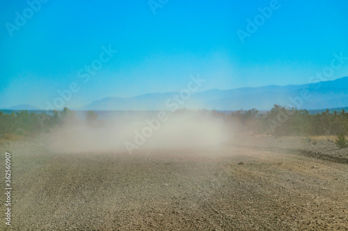 Dust at Gravel Route, San Juan Province, Argentina