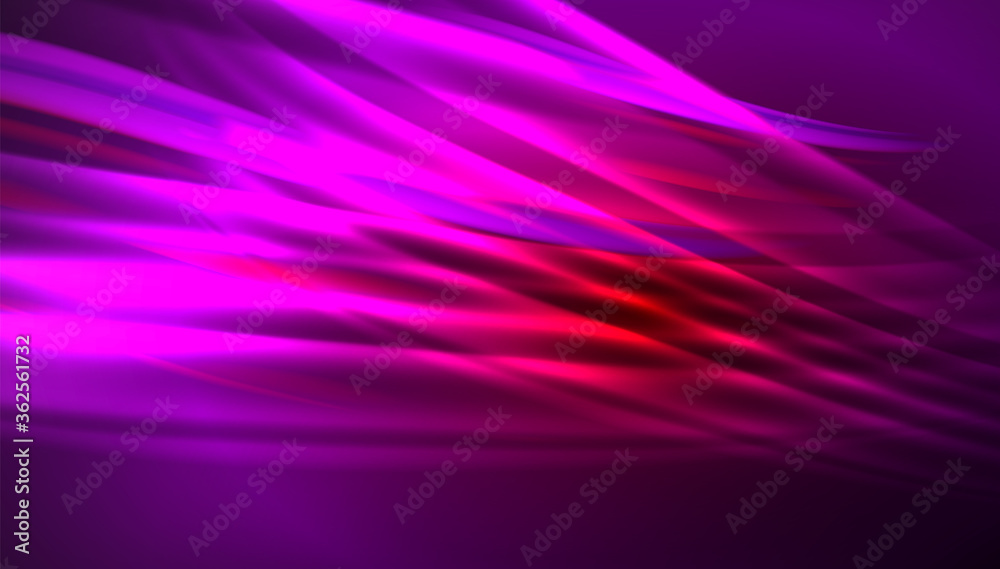 Fototapeta premium Fluid wave lines background. Trendy abstract layout template for business or technology presentation, internet poster or web brochure cover, wallpaper