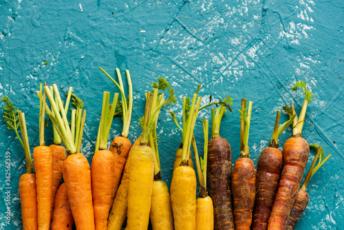 Market Fresh Colorful Mini Carrots photo