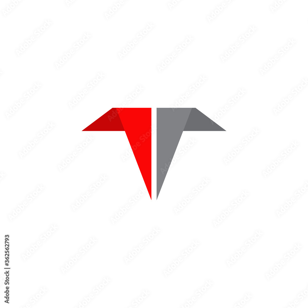 T letter initial logo design template T letter initial logo design template