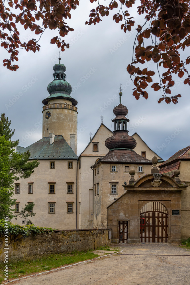 Lemberk castle near Jablonne v Podjestedi, Northern Bohemia, Czech Republic