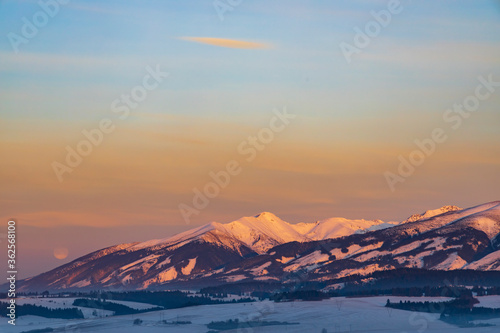 Western Tatras (Rohace) in winter time, Slovakia
