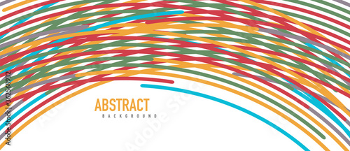 Аbstract moving colorful lines vector backgrounds for cover, placard, poster, banner or flyer