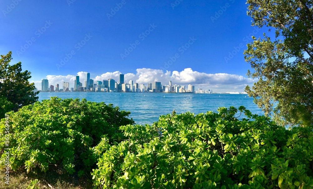 Miami Downtown, USA, Ocean Front, Küste von Miami