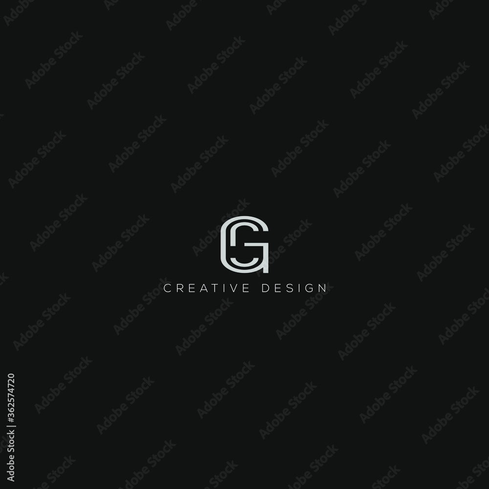 GC minimal logo and creative design GC minimal logo and creative design