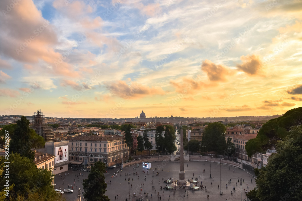 Fototapeta premium Roman landscape
