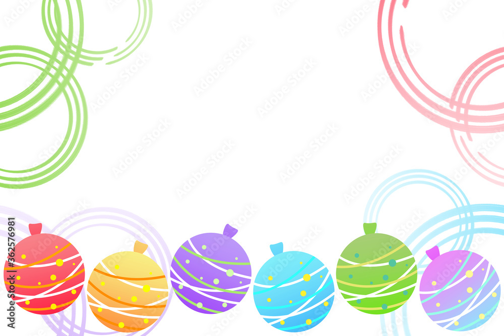 水ヨーヨーのフレーム 長方形 波紋 Stock イラスト Adobe Stock