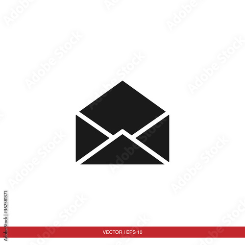 Mail icon vector