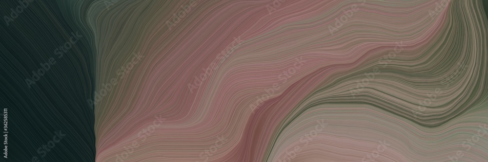 unobtrusive banner with colorful abstract waves illustration with pastel brown, very dark blue and dark slate gray color unobtrusive banner with colorful abstract waves illustration with pastel brown, very dark blue and dark slate gray color