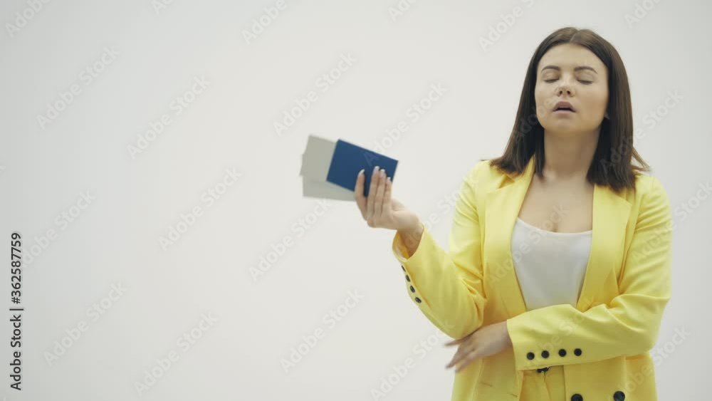 4k slow motion of young girl waiting long time in the airport, bored because her trip was delayed. 4k slow motion of young girl waiting long time in the airport, bored because her trip was delayed.