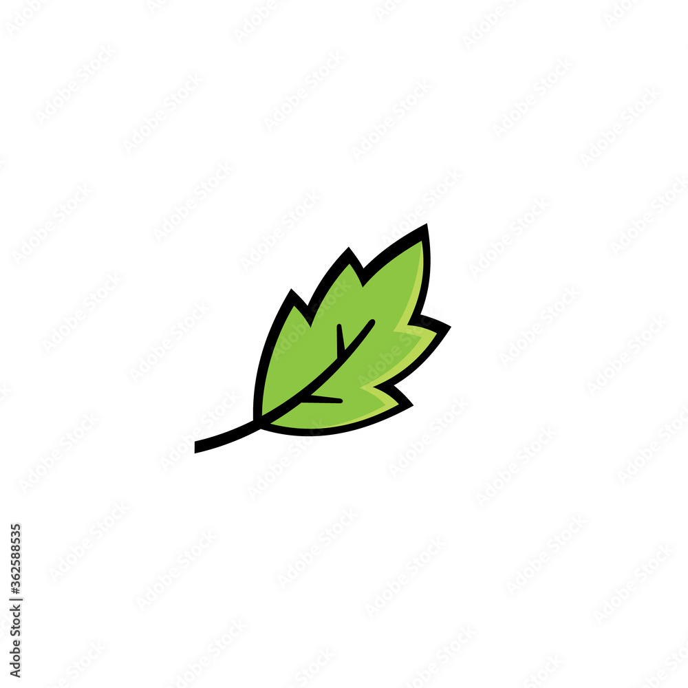 a simple Leaf logo / icon design a simple Leaf logo / icon design