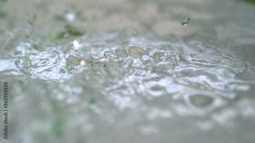 Drops falling on the water in slow motion 180fps
Drops falling on the water in slow motion 180fps