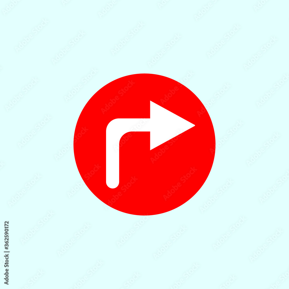 Arrow icon vector illustration