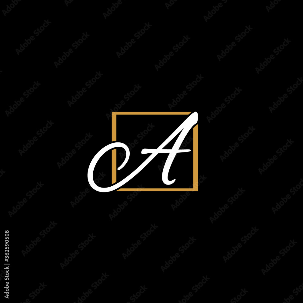 Letter A logo / icon design