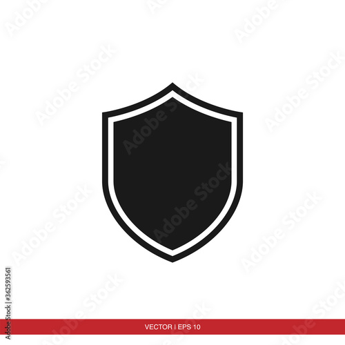 Shield icon vector