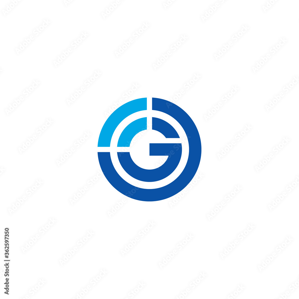 Letter G and Signal logo / icon design Letter G and Signal logo / icon design